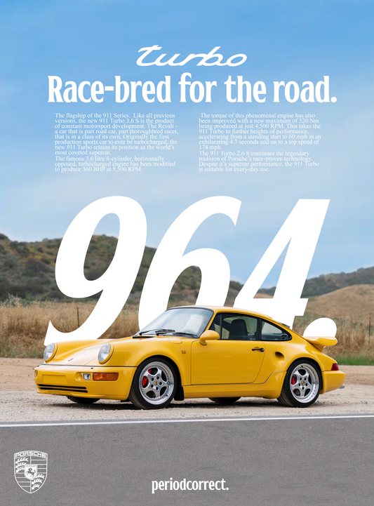 964 Turbo Poster