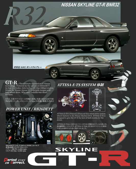 R32 GTR Poster