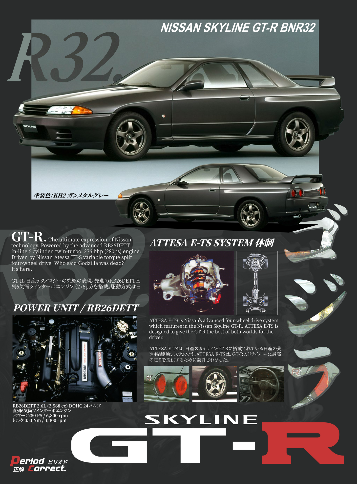 R32 GTR Poster